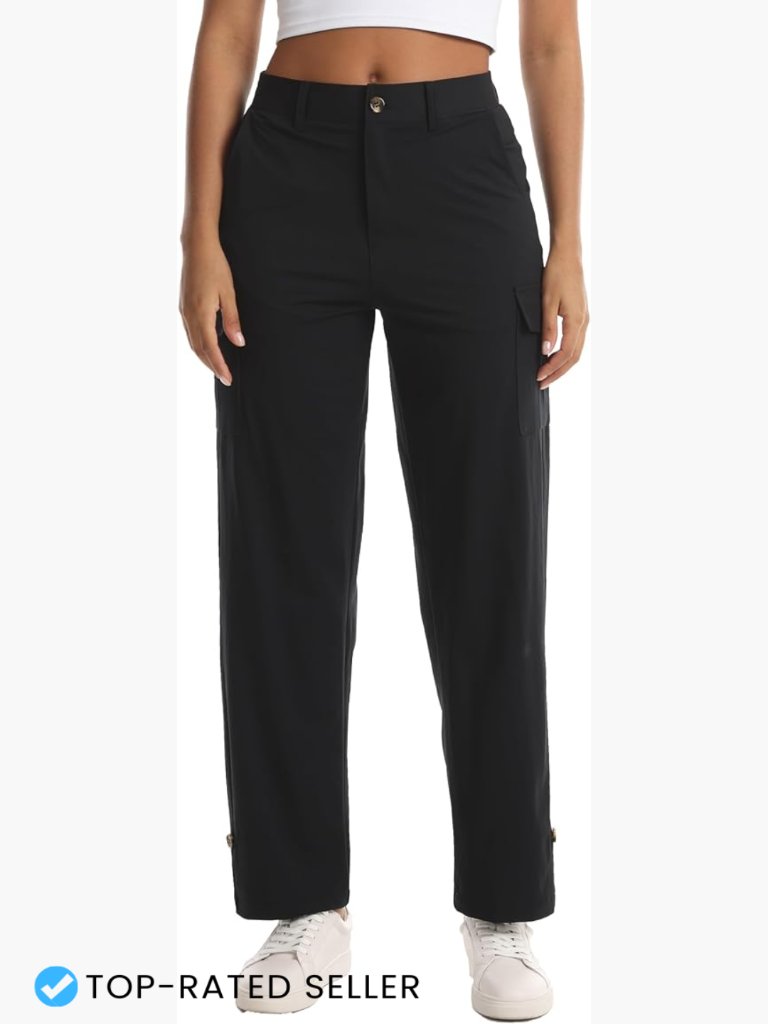 Lightweight Hiking Joggers With Pockets Breathable Athletic Cargo Pants